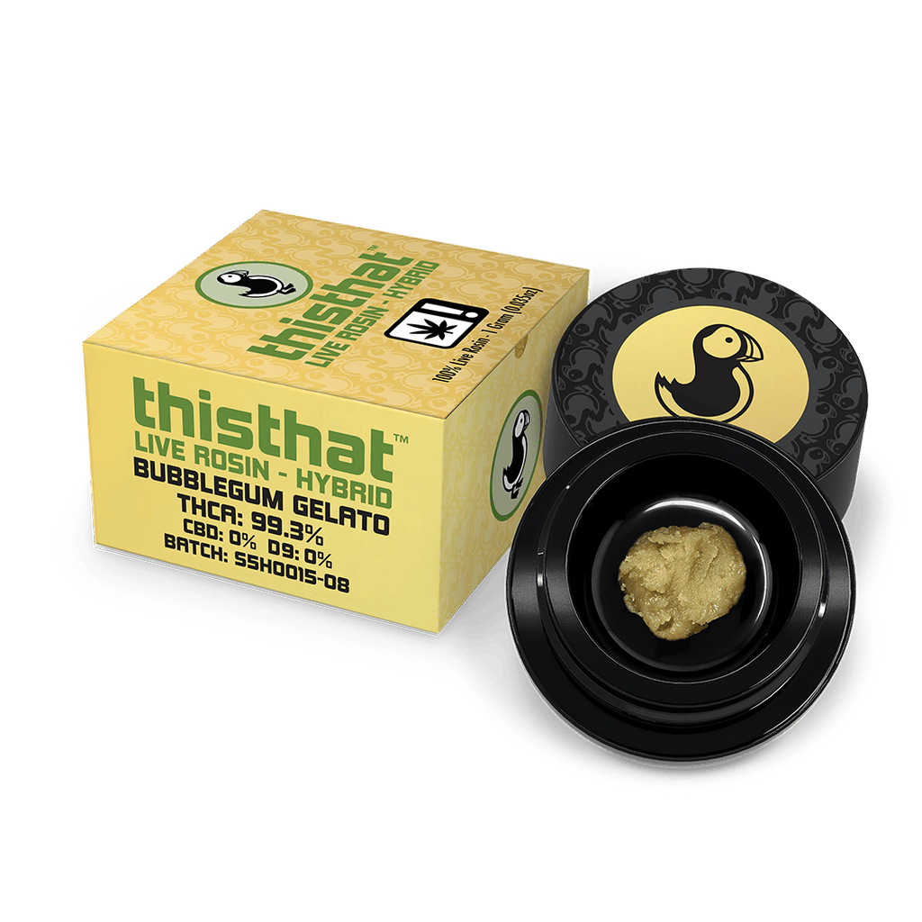 THCA Live Rosin Dabs  -  1G