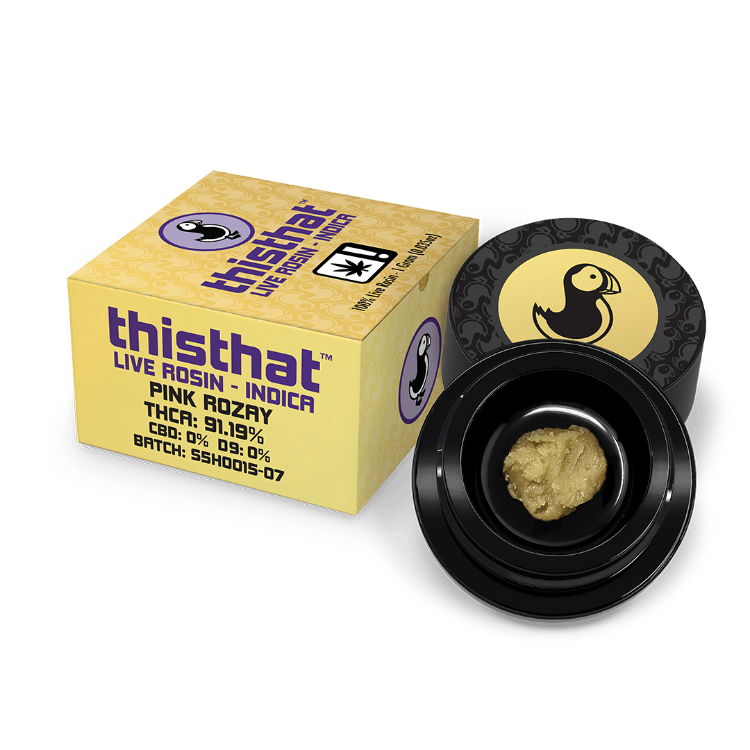 THCA Live Rosin Dabs  -  1G