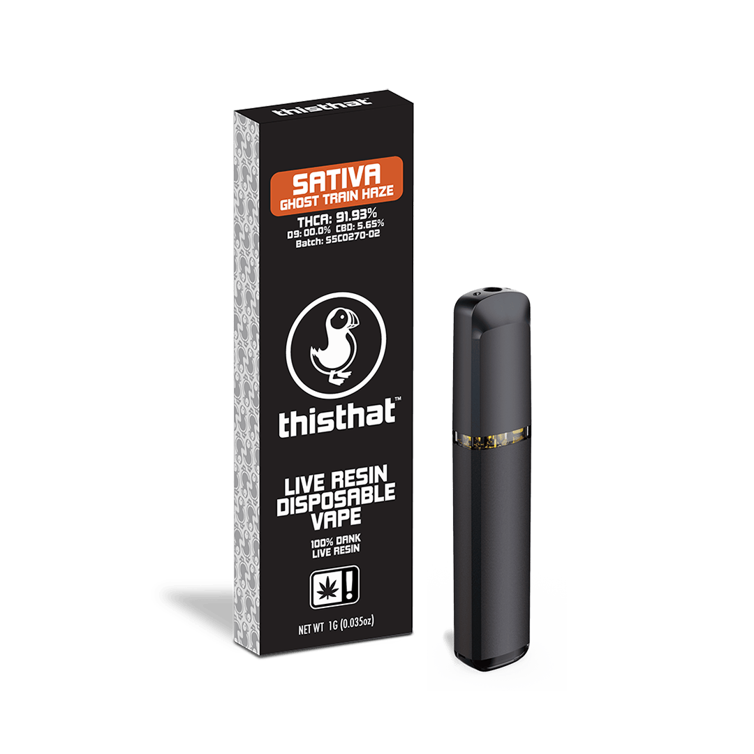 THCA Live Resin Disposable - 1G