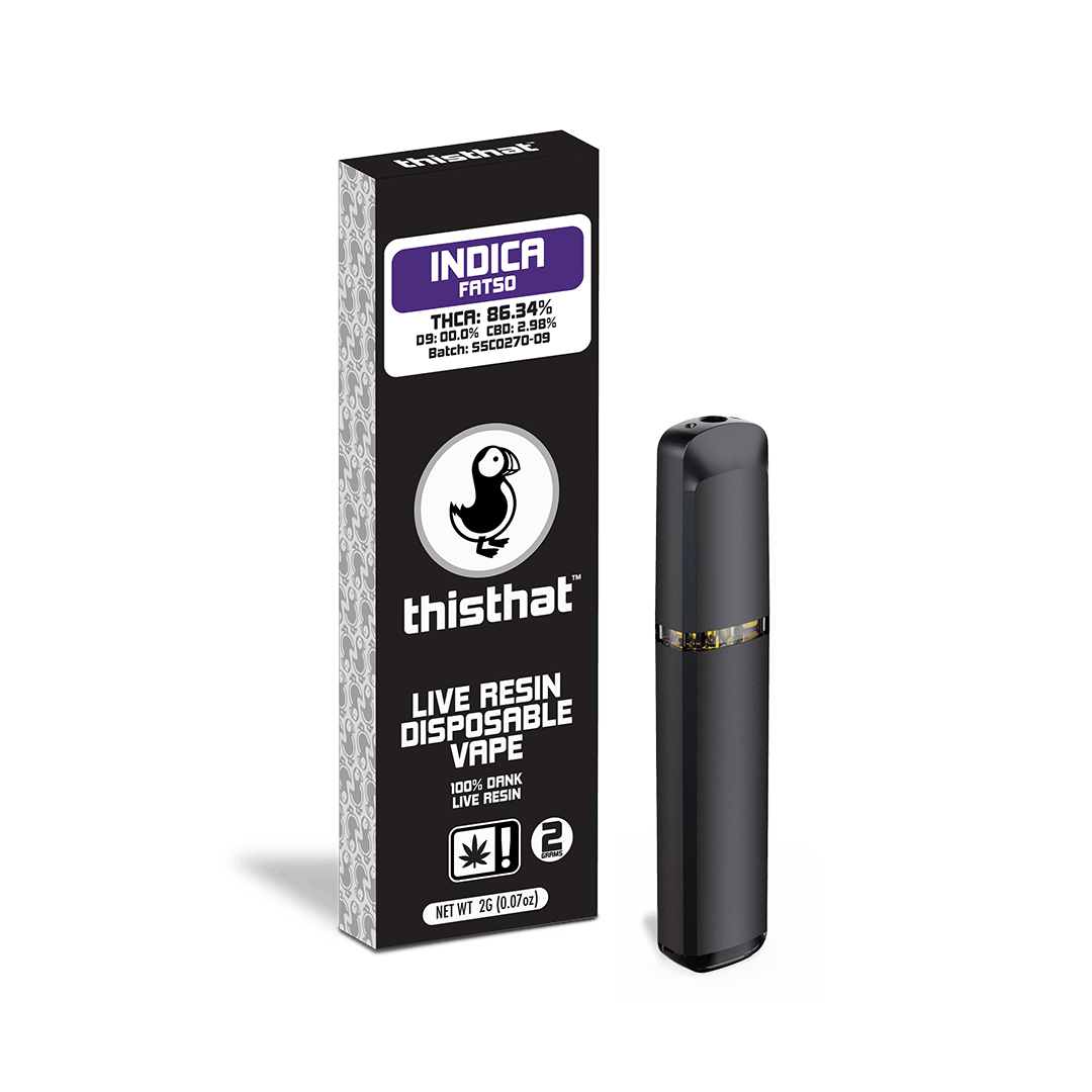 THCA Live Resin Disposable - 2G