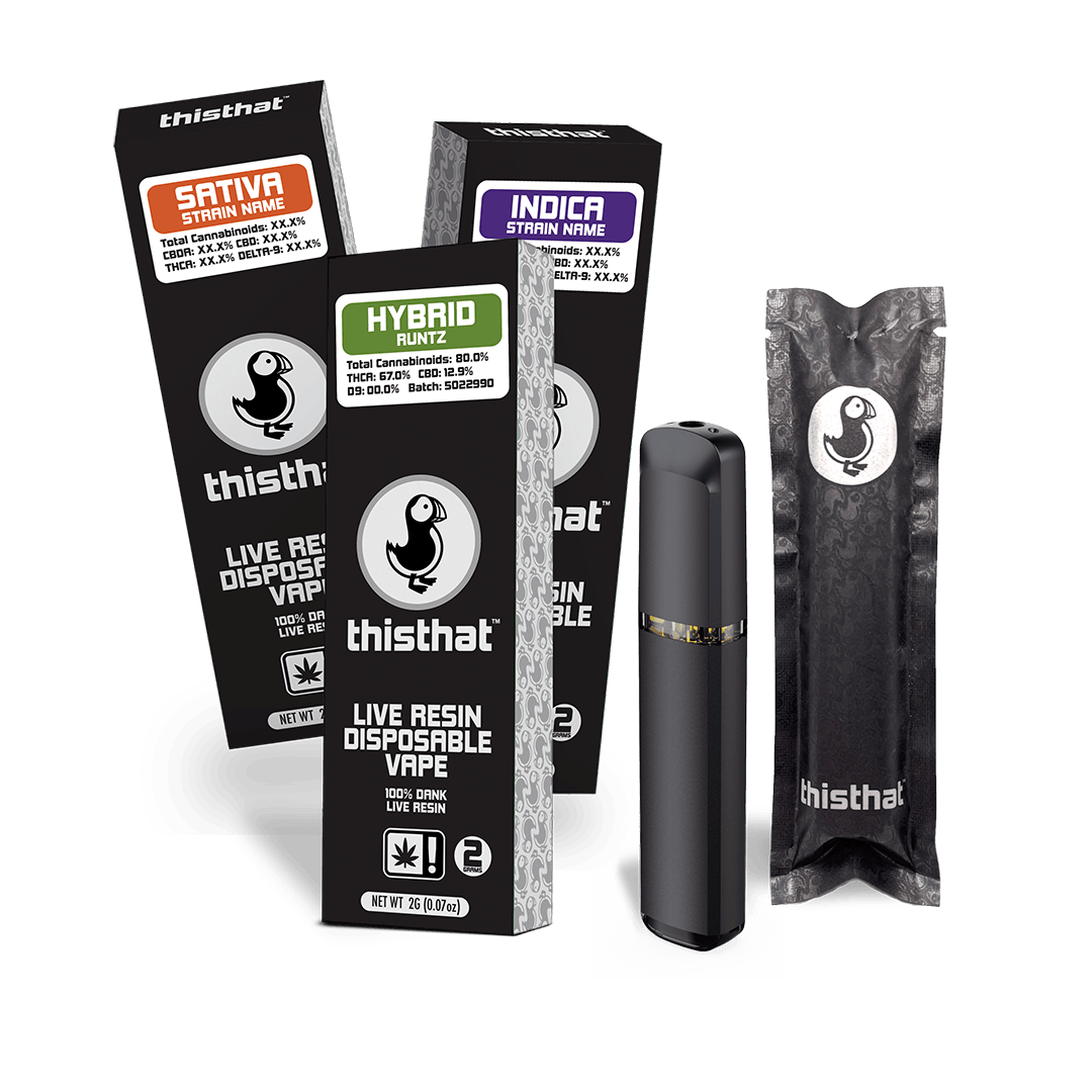 THCA Live Resin Disposable - 2G